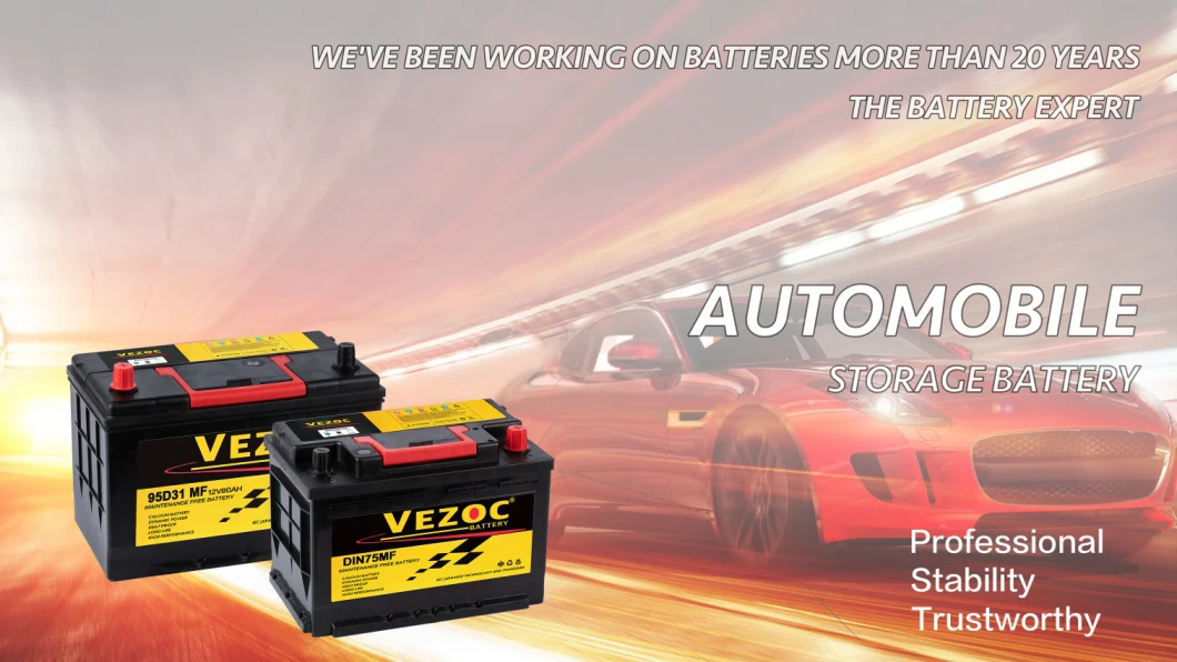 12V36ah Battery Factory Supply Wholesale Car Battery 36b20r/L Long Duration Car Battery