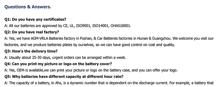 12V 105ah Power Battery Tools Motive Battery with 3-Year Warranty