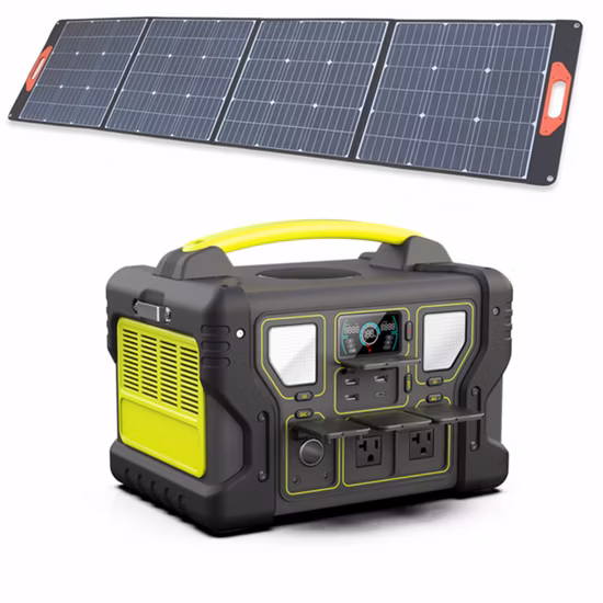1000 W tragbarer Lithium-Batterie-Solar-Energiegenerator für Camping